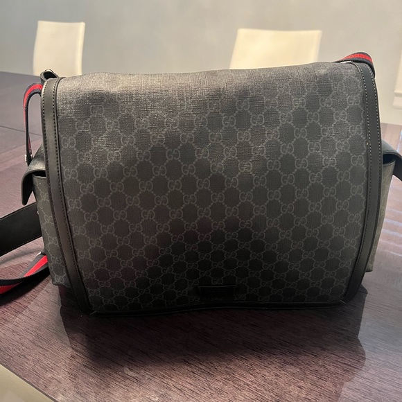 Gucci Handbags - Authentic Gucci Supreme Diaper Bag